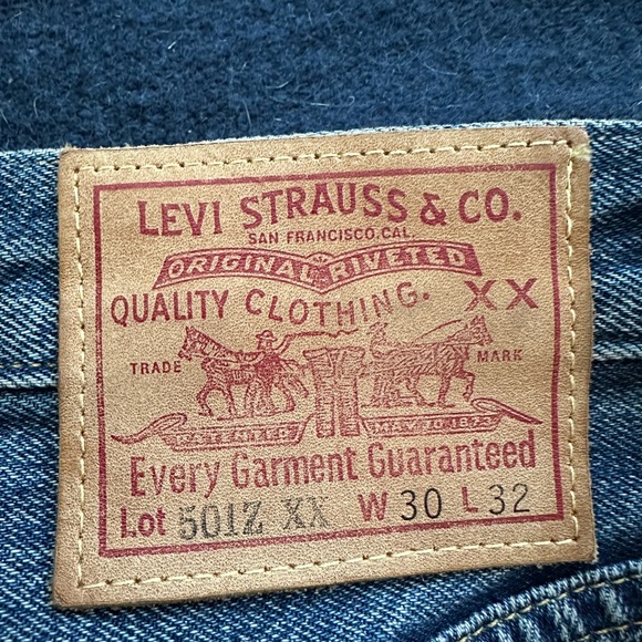 Levi’s 501 Washed Selvedge Denim Made In Japan LVC Levi’s Vintage Clothing 1947 - Picture 6 of 8